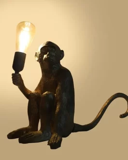 Monkey Table Lamp Living Room Light Creative Lighting Decor Table Lamp